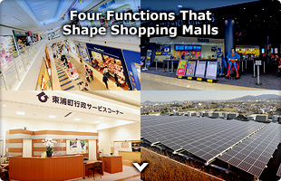 Four functions that Shape Shopping Malls