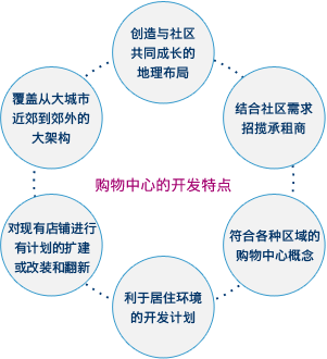 购物中心开发的特点