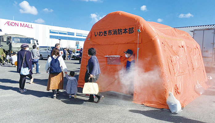 全地区共同参与的体验式防灾活动