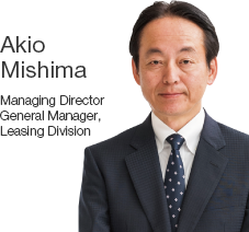 Akio Mishima Managing Director General Manager, Leasing Division