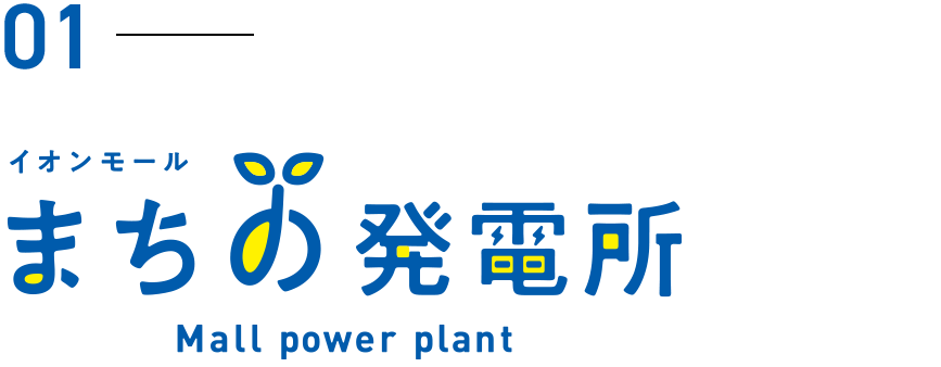 01 イオンモール まちの発電所 Mall power plant